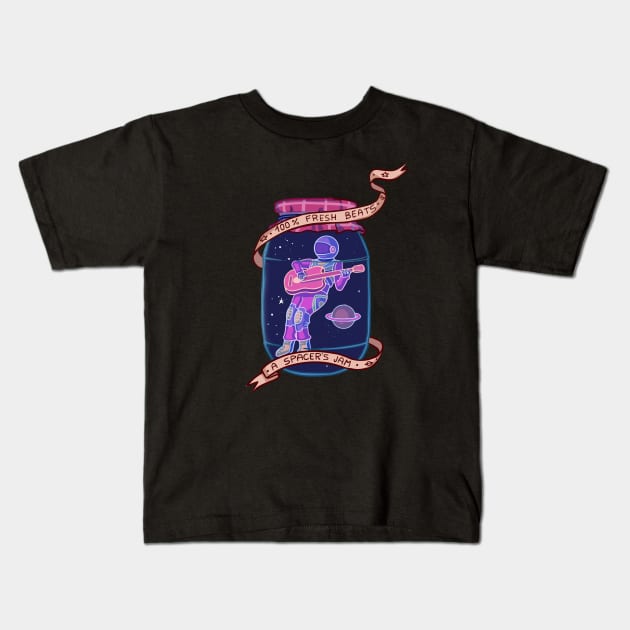 Spacer's Jam Kids T-Shirt by Ginkgo Whale